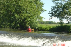 Fränkische Saale + Main - Himmelfahrt 2009