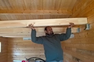 Innenausbau des Lagerraums